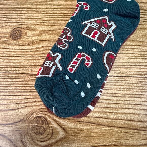 New Adult Christmas Gingerbread Cookie Socks Many Mornings Great Gift - Picture 7 of 7